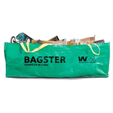 WM Bagco 3CUYD 8 X 4 X 2.5 Ft. Dumpster In Bag
